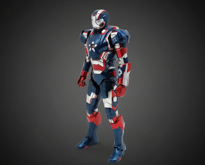 Iron Patriot Action Figure – Premium Limited Collector Edition | AnimeLegacy