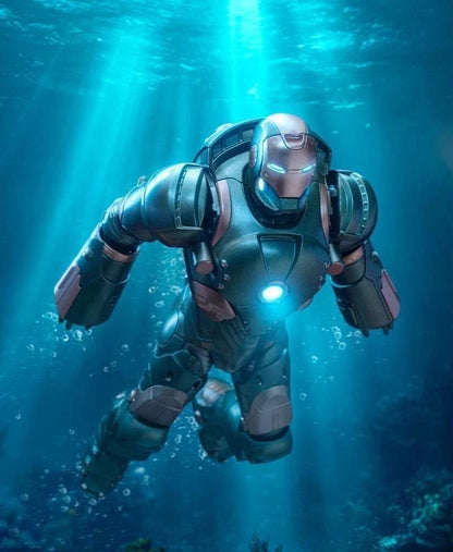 Iron Man MK37 Hammerhead Armor Action Figure | Limited Edition Marvel Collector's Piece 🔥