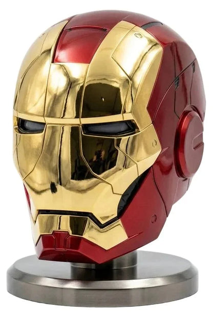 Premium MK-5 Red & Silver Smart Helmet with Touch & Voice Control | Wearable Collector Edition