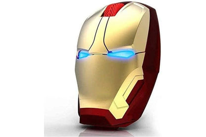 Iron Man Ergonomic Wireless Mouse – 2.4G Portable Gaming & Office Mouse | AnimeLegacy