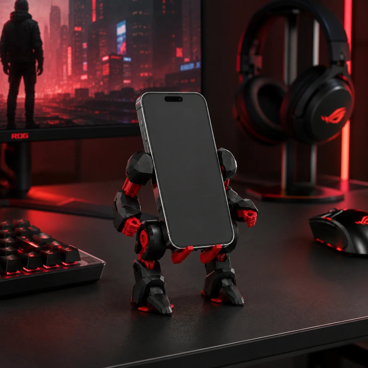Titan Grip Phone Holder – Universal Adjustable Mobile Stand for Desk, Office & Home