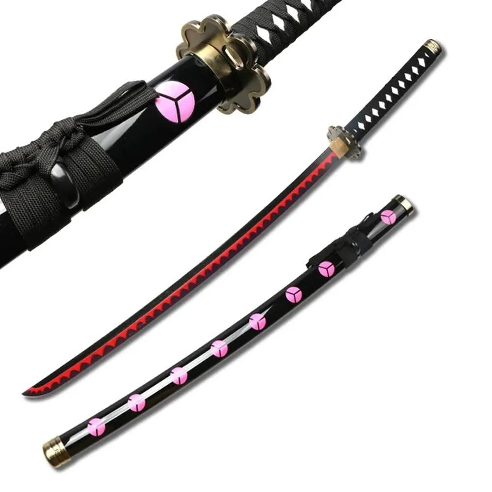 One Piece Zoro Shusui Wooden Katana – 104cm Anime Cosplay Sword