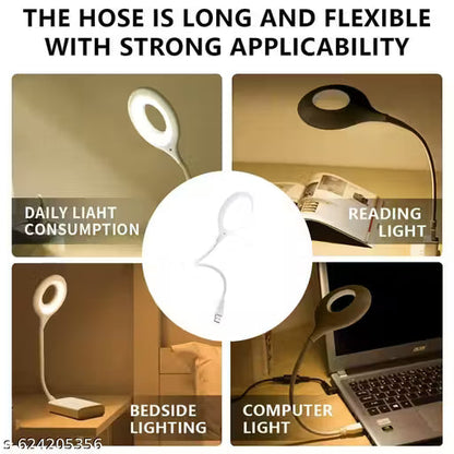 Voice Control LED Desk Lamp – Portable USB Smart Light with Voice Command